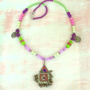 Reserved !!bohemian Kuchi necklace ❤️❤️❤️❤️